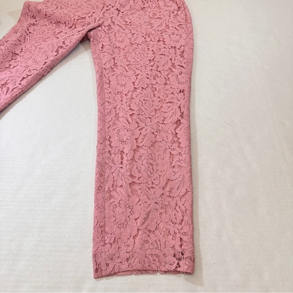 J Crew Factory Blush Pink Lace Pants - Picture 5 of 7